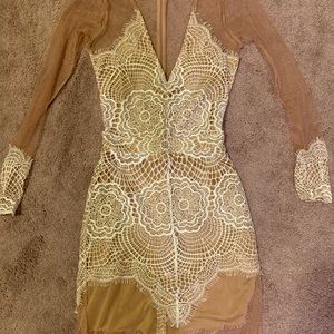 For Love and Lemons Antigua Mini Dress